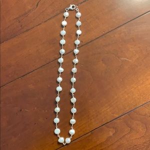 Handmade freshwater pearl necklace